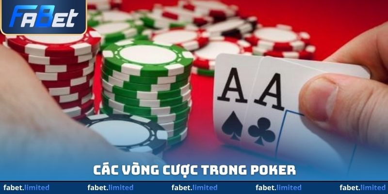 Các vòng cược trong Poker